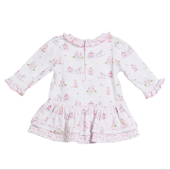 NWT Kissy Kissy Castle Print Dress w/ Leggings - Picture 2 of 3